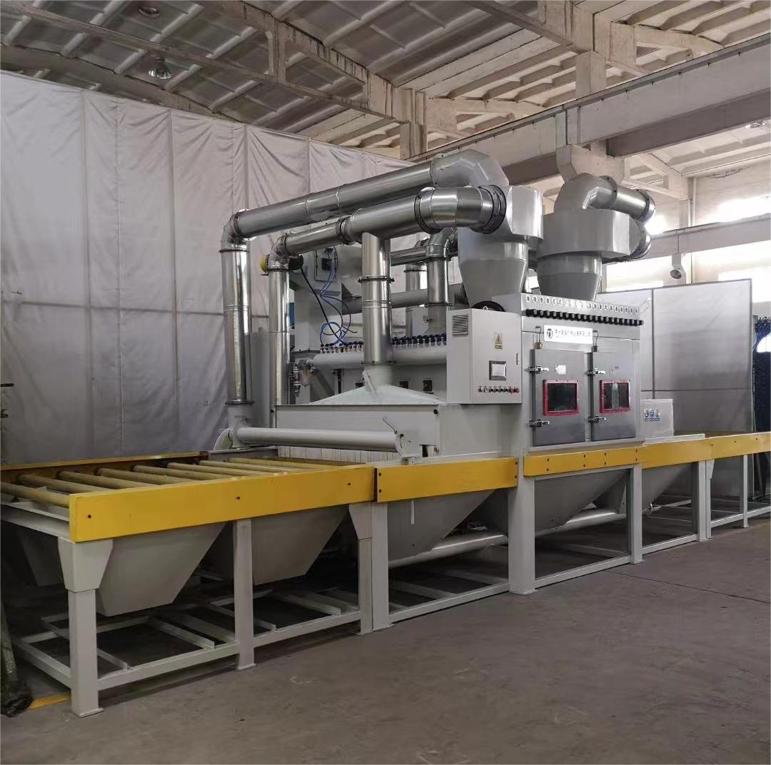 南充抛丸机跑砂是什么原因