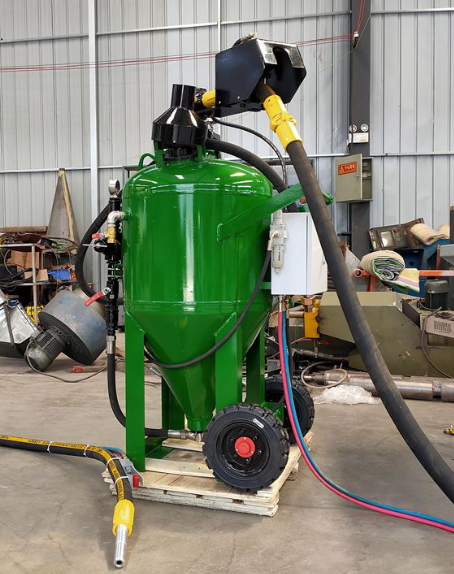 南充移动式喷砂机 户外施工效率翻倍